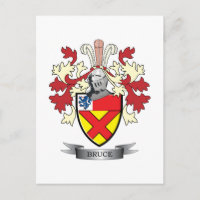 Bruce Family Crest Coat of Arms