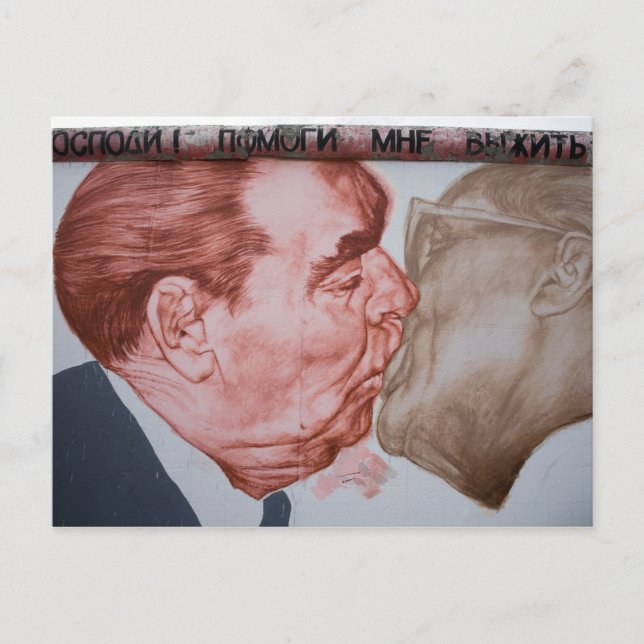 Postal Bruderkuss (Anverso)