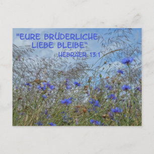 Postal Brüderliche Liebe