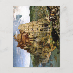 Postal Bruegel D.?. , Torre de Babel del zu de Pieter