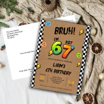 Bruh Tengo 6 No 7 Niños Cumpleaños 6