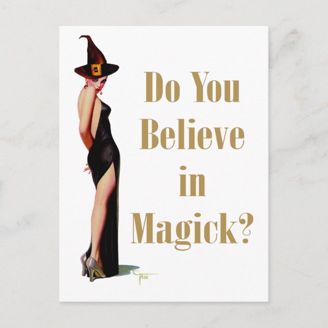 Postal Bruja (Anverso)