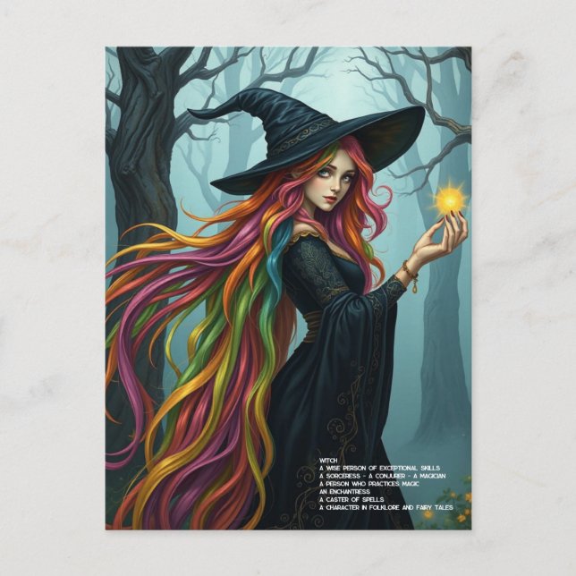 Postal Bruja (Anverso)