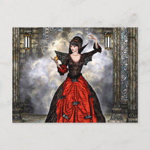 Postal Bruja Femenina