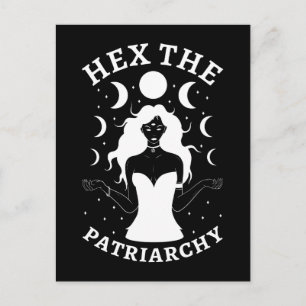 Postal Bruja Feminista - Hechizar La Patriarcado II
