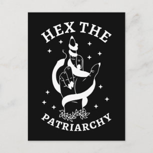 Postal Bruja Feminista - Maldice Al Patriarcado III