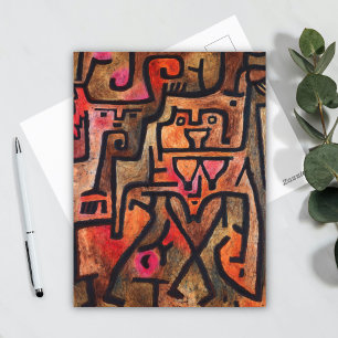 Postal Bruja forestal, Paul Klee Resumen de Arte