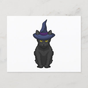 Postal Bruja Gato