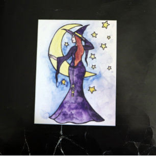 Postal Bruja Lunar