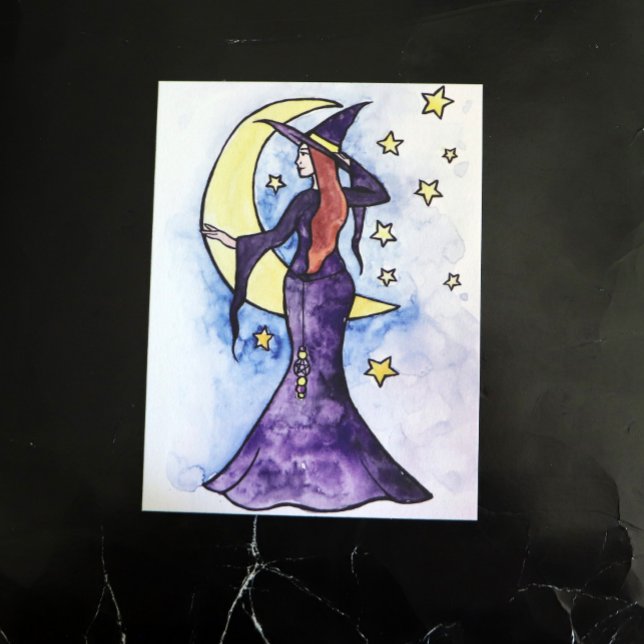 Postal Bruja Lunar (Subido por el creador)
