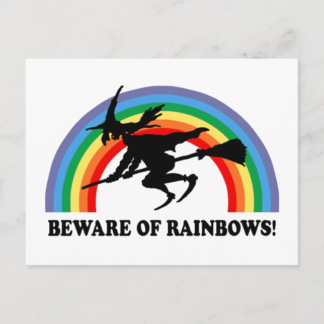 Postal Bruja malvada (Anverso)