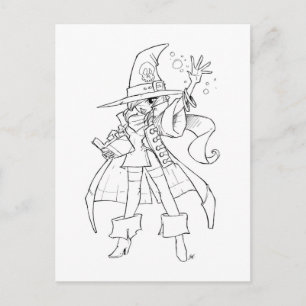 Postal Bruja pirata