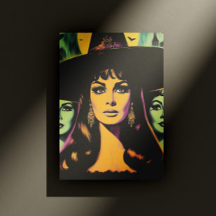 Postal Bruja Vintage