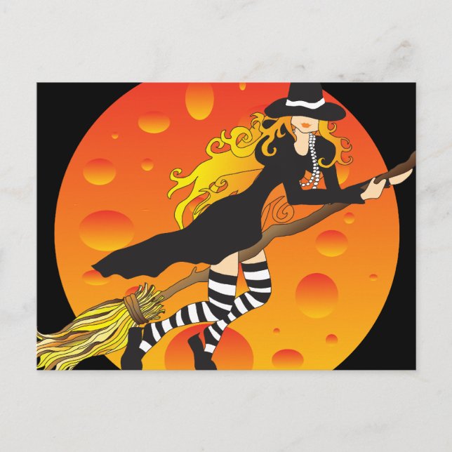 Postal bruja voladora_2 (Anverso)