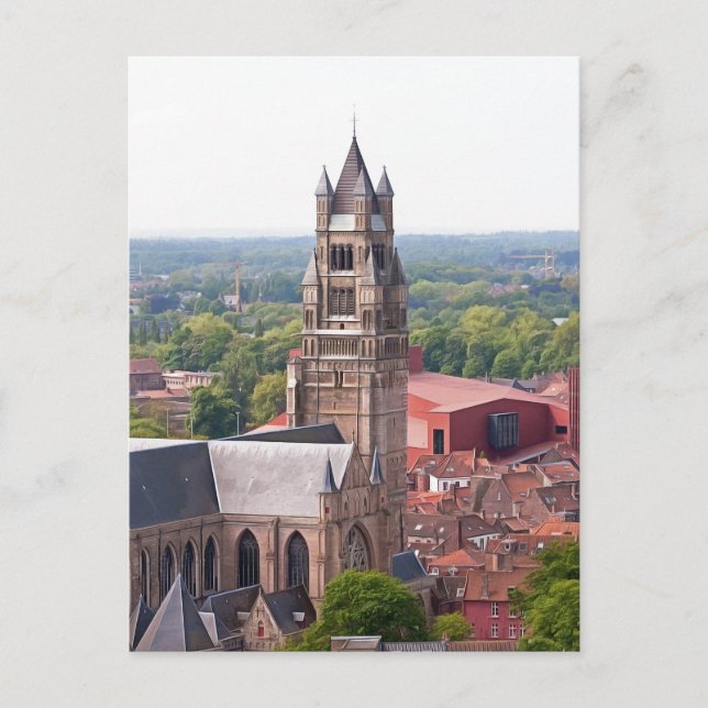 Postal Brujas #19 (Anverso)