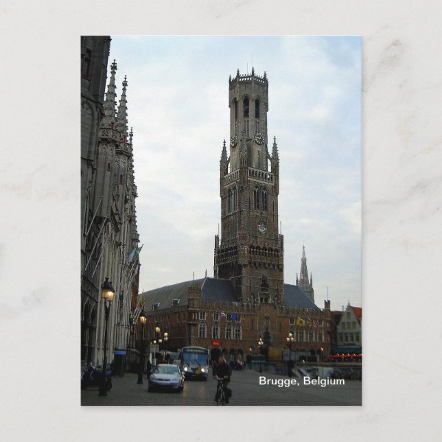 Postal Brujas (Bélgica) (Anverso)