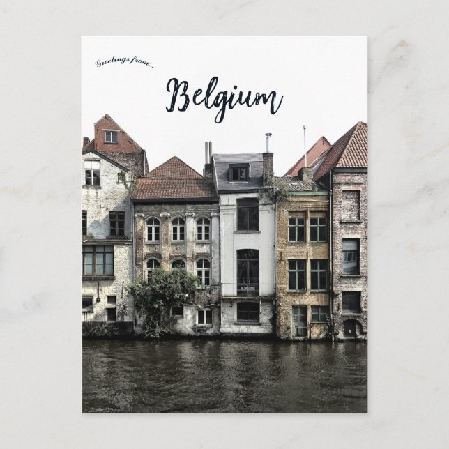 Postal Brujas Bélgica (Anverso)