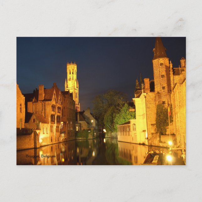 Postal Brujas (Bélgica) (Anverso)