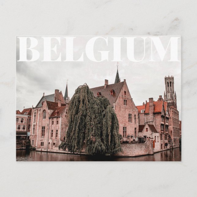 Postal Brujas Bélgica (Anverso)