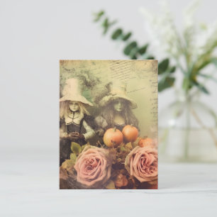 Postal Brujería de Halloween vintage (1)