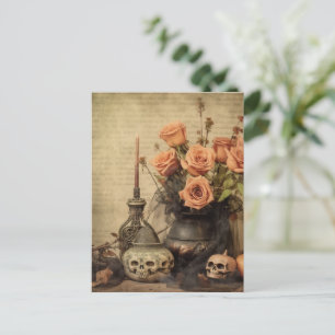 Postal Brujería de Halloween vintage (4)
