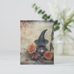 Postal Brujería de Halloween vintage (8)
