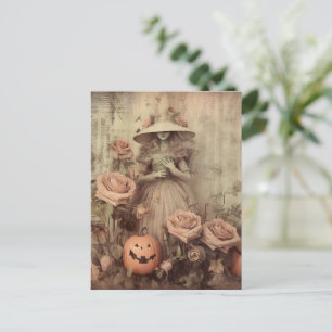 Postal Brujería de Halloween vintage (9)