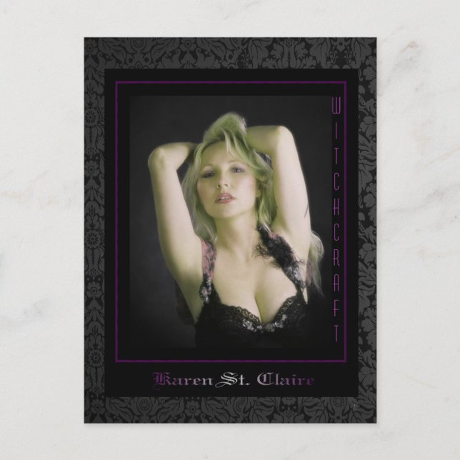 Postal BRUJERÍA de Vamplified (Anverso)