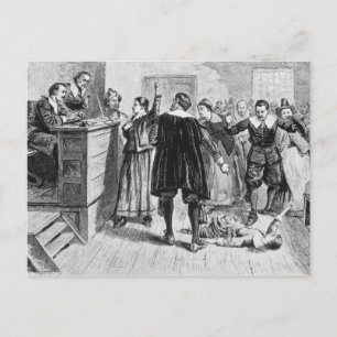 Postal Brujería en la aldea Salem