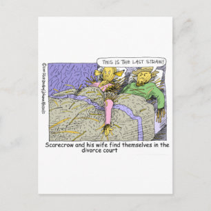 Postal Brujo De Oz Espantapájaros Tazas Divertidas De Dib
