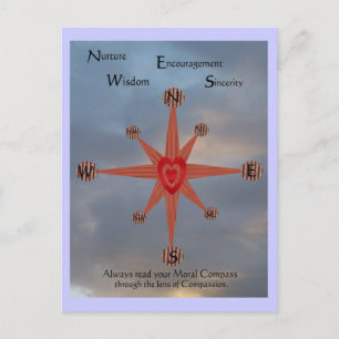 Postal Brújula moral