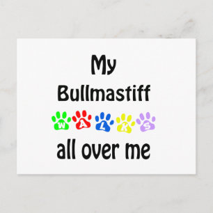 Postal Brullmastiff Walks Design