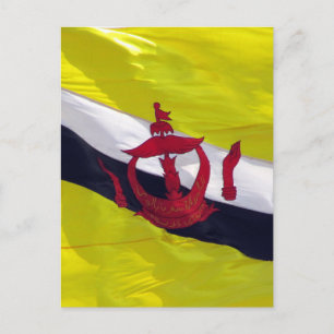 Postal brunei de bandera
