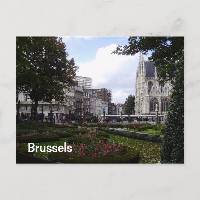 Postal Bruselas (Anverso)