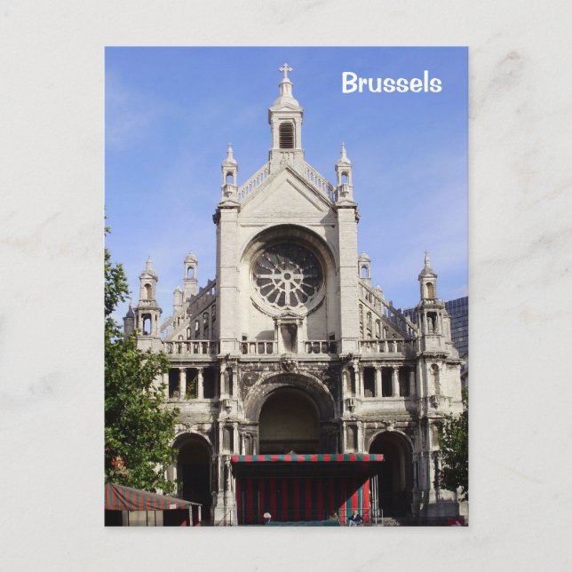 Postal Bruselas (Anverso)
