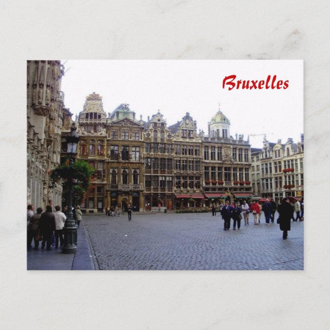 Postal Bruselas (Anverso)