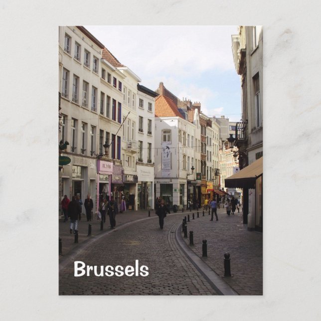 Postal Bruselas (Anverso)