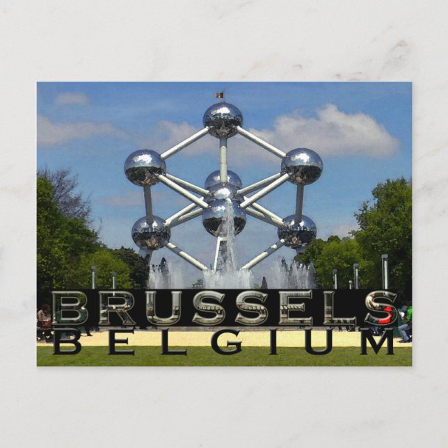 Postal Bruselas (Anverso)