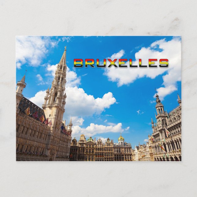 Postal Bruselas 01E (Anverso)
