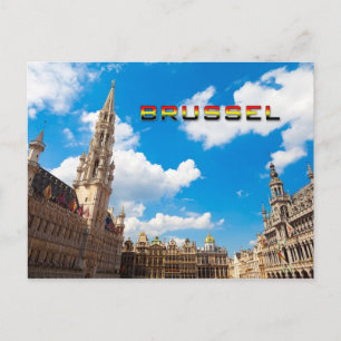 Postal Bruselas 01F