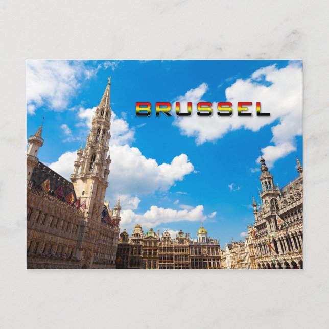 Postal Bruselas 01F (Anverso)
