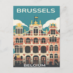 Postal Bruselas, Bélgica