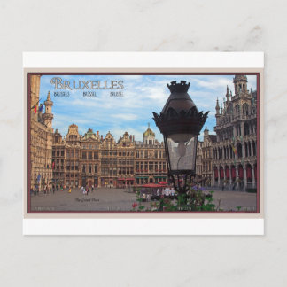 Postal Bruselas - La Gran Plaza