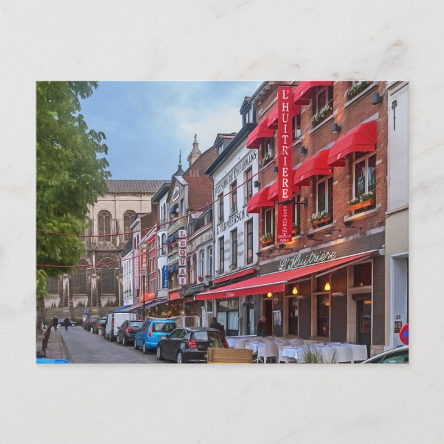 Postal Bruselas nº 14 (Anverso)