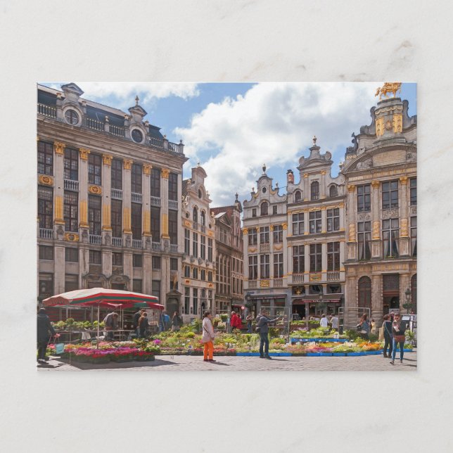 Postal Bruselas nº 25 (Anverso)