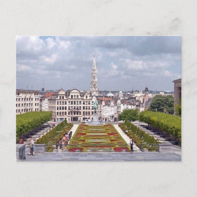Postal Bruselas nº 42 (Anverso)