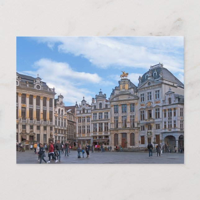 Postal Bruselas nº 5 (Anverso)