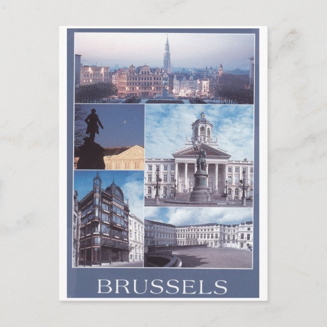 Postal Bruselas - Postcard (Anverso)