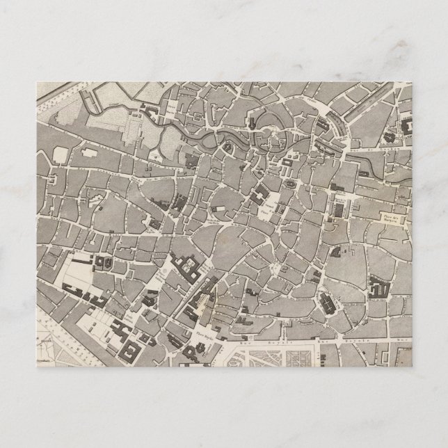 Postal Bruselas y Bélgica (Anverso)