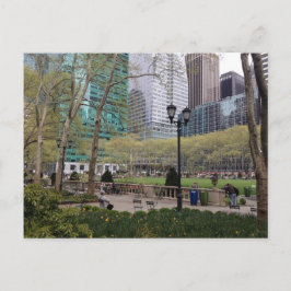 Postal Bryant Park NYC New York City Manhattan Springtime
